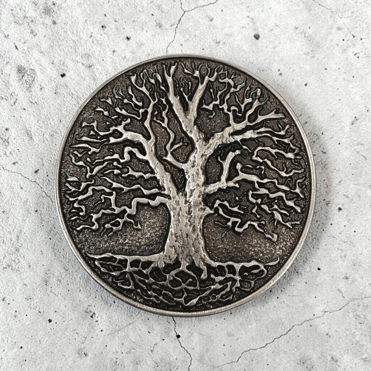 Hebilla Árbol de la Vida Plateada | Kenka