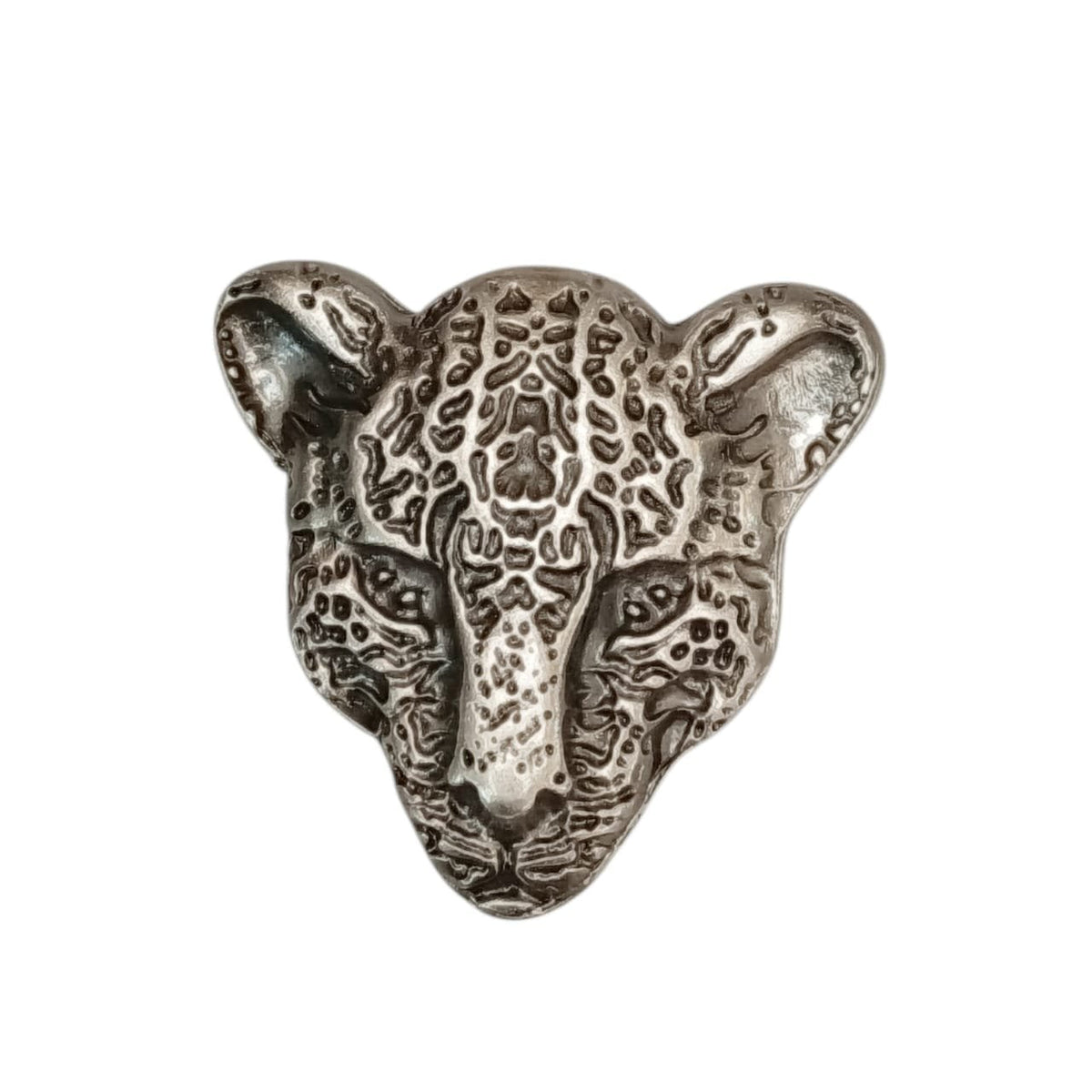 Hebilla Leopardo Plateado | Kenka